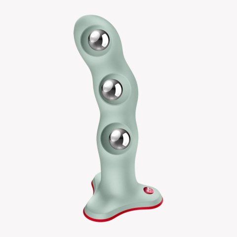 Dildo Rumble 'n' Roll Light Green Silikon 18,5 cm Rotujące Ciężarki