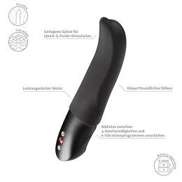 Wibrator Diva Dolphin Black Silikon IPX7 10 Trybów Stymulacja G