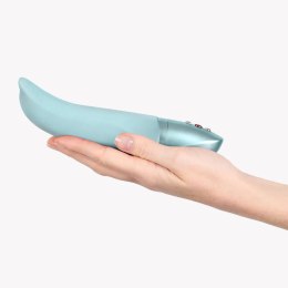 Wibrator Diva Dolphin Ice Blue Silikon 10 Trybów Wibracji IPX7