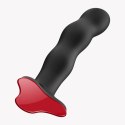 Dildo Fun Factory Bouncer Czarny Silikon Medyczny Przyssawka Strap-On
