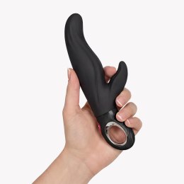 Lady Bi Black Wibrator z Dwoma Silnikami 12 Trybów Wodoodporny USB-C