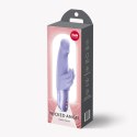 Wibrator Wicked Angel Purple Silikonowy 20cm 10 Trybów IPX7
