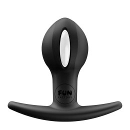 Korek Analny B Ball Uno Black Komfortowy Ruchome Obciążenie 8cm