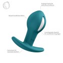 Korek Analny B Ball Uno Bottle Green Stymulujący Komfortowy 8cm