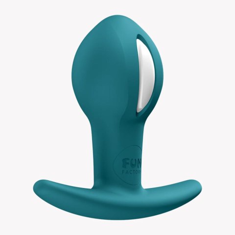 Korek Analny B Ball Uno Bottle Green Stymulujący Komfortowy 8cm