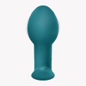 Korek Analny B Ball Uno Bottle Green Stymulujący Komfortowy 8cm