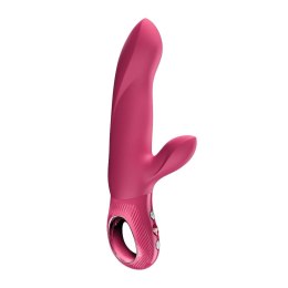 Masażer Bi Stronic Arc Raspberry Silikon 22,3cm 8 Trybów Ruchu USB-C