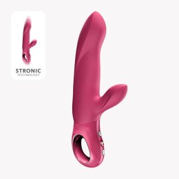 Masażer Bi Stronic Arc Raspberry Silikon 22,3cm 8 Trybów Ruchu USB-C
