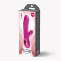 Masażer Bi Stronic Embrace Magenta Silikonowy Wodoodporny USB-C