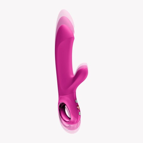 Masażer Bi Stronic Embrace Magenta Silikonowy Wodoodporny USB-C