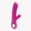 Masażer Bi Stronic Embrace Magenta Silikonowy Wodoodporny USB-C