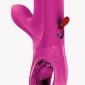Masażer Bi Stronic Embrace Magenta Silikonowy Wodoodporny USB-C