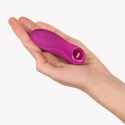Masażer Bijou Magenta Silikon Kompaktowy 12 Programów IPX7 USB-C