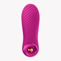Masażer Bijou Magenta Silikon Kompaktowy 12 Programów IPX7 USB-C