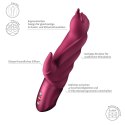 Wibrator Darling Devil Wine Red Silikonowy 10 Trybów Wodoodporny