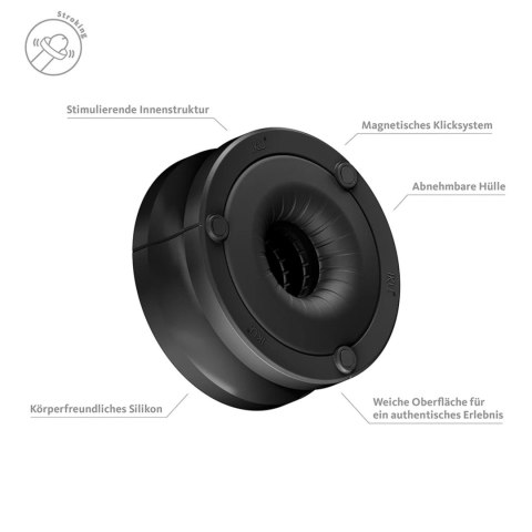 IKU Tighter System Modułowy Magnetic-Click Kompaktowy Czarny