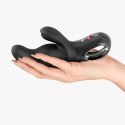 Wibrator Miss Bi Black Podwójna Stymulacja 12 Trybów Silikon USB-C