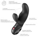 Wibrator Miss Bi Black Podwójna Stymulacja 12 Trybów Silikon USB-C
