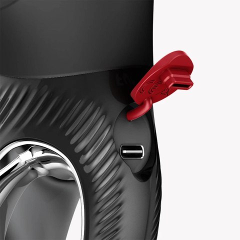 Wibrator Miss Bi Black Podwójna Stymulacja 12 Trybów Silikon USB-C