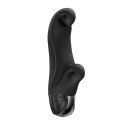 Wibrator Ocean Black Zakrzywiony Punkt G i Prostaty Bateryjny 14cm