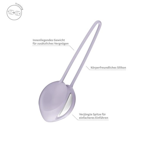 Smartball Uno Lavender Trening Mięśni Dna Miednicy 5 cm Komfort