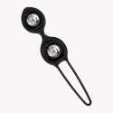Smartballs Duo Black Trening Mięśni Dna Miednicy Z Dwiema Kulami