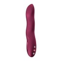 Masażer Stronic Wave Wine Red Silikon 10 Programów USB-C Wodoodporny