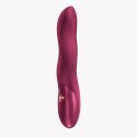 Masażer Stronic Wave Wine Red Silikon 10 Programów USB-C Wodoodporny