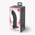Dildo The Boss Stub Black Silikonowe IPX7 Ergonomiczne 18,2 cm