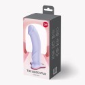 Dildo The Boss Stub Purple Silikon IPX7 18,2 cm Przyssawka