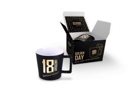GOLDEN DAY - Zestaw kubek 350ml + kartka - 18