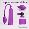 Pompka do penisa ToyJoy Power Pump Purple ręczna 23 cm 5,5 cm