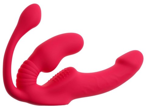 Wibrator strap on potrójny You2Toys USB 23 cm