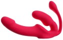 Wibrator strap on potrójny You2Toys USB 23 cm