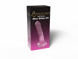 Realistyczne mini dildo Lovesecret różowe 14 cm