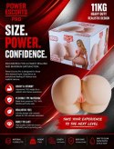Power Escorts Pro - BR335 - Mega Vibrating Pussy/Ass - 11 kg Realistic Pleasure Toy