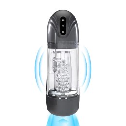 Masturbator ssąco wibracyjny Pumped SonicPull grafitowy 25 cm