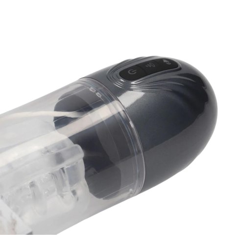 Masturbator ssąco wibracyjny Pumped SonicPull grafitowy 25 cm