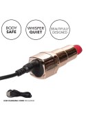 Wibrator mini Calexotics Hide Play szminka czerwona USB 7.5 cm
