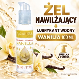 Lubrykant wodny wanilia Boss of Toys 100 ml z pompką