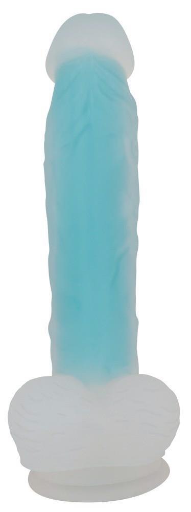 Dildo silikonowe You2Toys świecące w ciemności 20,5 cm