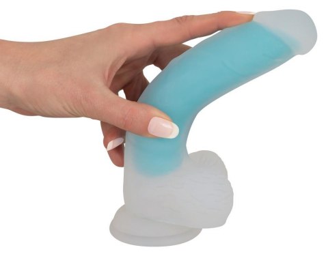 Dildo silikonowe You2Toys świecące w ciemności 20,5 cm