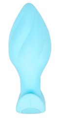 Korek analny wibrujący Cuties niebieski 7 trybów USB