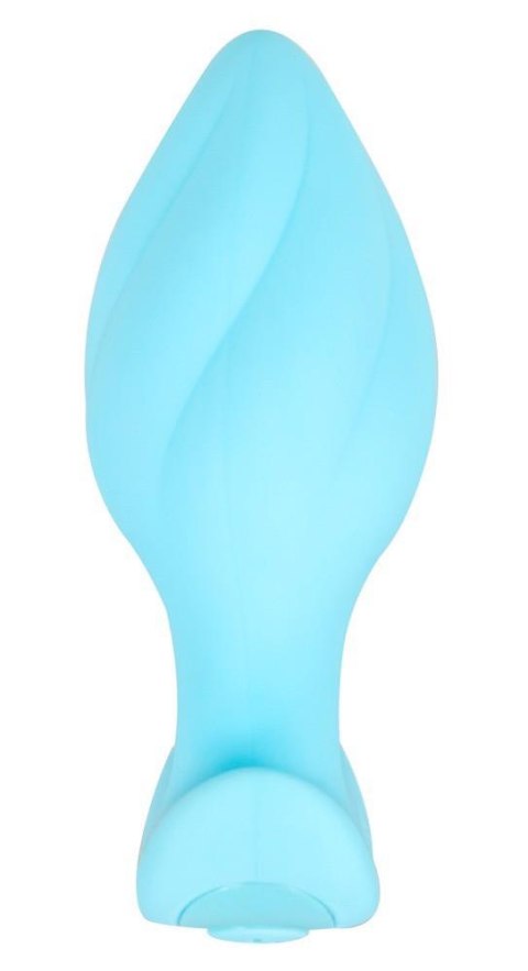 Korek analny wibrujący Cuties niebieski 7 trybów USB