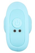 Korek analny wibrujący Cuties niebieski 7 trybów USB