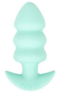 Mini korek analny wibrujący Cuties zielony USB