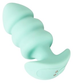 Mini korek analny wibrujący Cuties zielony USB