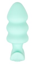 Mini korek analny wibrujący Cuties zielony USB