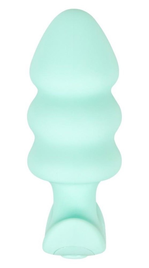 Mini korek analny wibrujący Cuties zielony USB