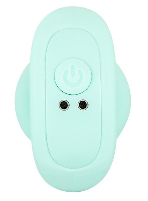 Mini korek analny wibrujący Cuties zielony USB